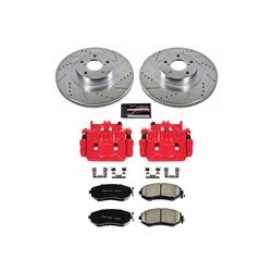 PowerStop Z23 Evolution Sport Brake Upgrade Kits with Calipers for 2017-2020 86, 2013-2020 BRZ, 2013-2016 FR-S - KC6082A
