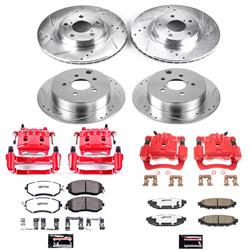 PowerStop Z26 Street Warrior Brake Upgrade Kits with Calipers for 2012-2016 IMPREZA - KC6113-26