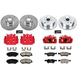 PowerStop Z23 Evolution Sport Brake Upgrade Kits with Calipers for 2017-2020 86, 2013-2020 BRZ, 2013-2016 FR-S - KC6164