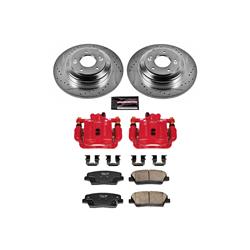 PowerStop Z23 Evolution Sport Brake Upgrade Kits with Calipers for 2010-2016 GENESIS COUPE - KC6168