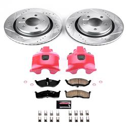 PowerStop Z23 Evolution Sport Brake Upgrade Kits with Calipers for 2000-2004 CONCORDE, INTREPID - KC6179