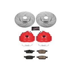 PowerStop Z23 Evolution Sport Brake Upgrade Kits with Calipers for 2013-2017 ESCAPE, 2014-2018 TRANSIT CONNECT - KC6349