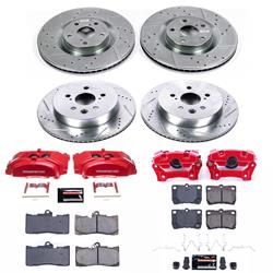 PowerStop Z23 Evolution Sport Brake Upgrade Kits with Calipers KC6354