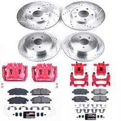 PowerStop Z23 Evolution Sport Brake Upgrade Kits with Calipers for 2011-2017 QUEST - KC6361