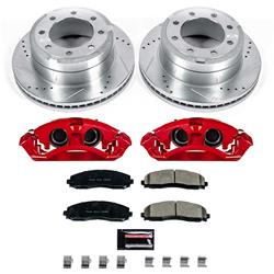 PowerStop Z23 Evolution Sport Brake Upgrade Kits with Calipers for 2012-2022 F-250 SUPER DUTY, 2013-2022 F-350 SUPER DUTY - KC6407A