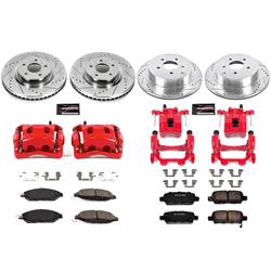 PowerStop Z23 Evolution Sport Brake Upgrade Kits with Calipers KC6497