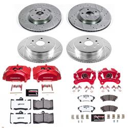 PowerStop Z26 Street Warrior Brake Upgrade Kits with Calipers KC6513-26