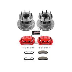 PowerStop Z36 Truck and Tow Brake Upgrade Kits with Calipers for 2012 F-350 SUPER DUTY - KC6526-36
