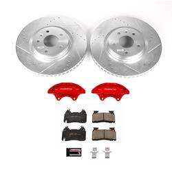 PowerStop Z23 Evolution Sport Brake Upgrade Kits with Calipers for 2014-2019 CORVETTE - KC6534