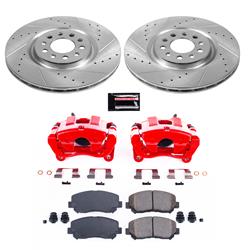 PowerStop Z23 Evolution Sport Brake Upgrade Kits with Calipers for 2015-2017 200, 2014-2022 CHEROKEE - KC6538