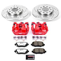 PowerStop Z36 Truck and Tow Brake Upgrade Kits with Calipers for 2015-2017 200, 2014-2020 CHEROKEE - KC6543-36