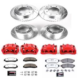PowerStop Z36 Truck and Tow Brake Upgrade Kits with Calipers for 2012 F-350 SUPER DUTY - KC6546-36