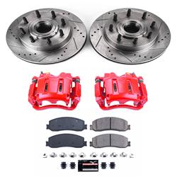 PowerStop Z23 Evolution Sport Brake Upgrade Kits with Calipers for 2012 F-250 SUPER DUTY, F-350 SUPER DUTY - KC6550