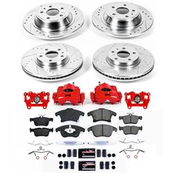 PowerStop Z23 Evolution Sport Brake Upgrade Kits with Calipers for 2013-2014 MKZ - KC6556B