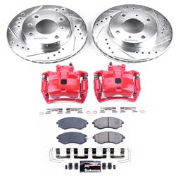 PowerStop Z23 Evolution Sport Brake Upgrade Kits with Calipers for 2000-2006 SENTRA - KC656A