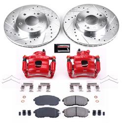 PowerStop Z23 Evolution Sport Brake Upgrade Kits with Calipers for 1996-1999 I30, 1989-1999 MAXIMA - KC660