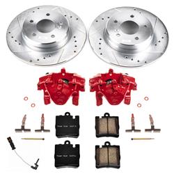 PowerStop Z23 Evolution Sport Brake Upgrade Kits with Calipers for 2000-2003 CLK430 - KC6697