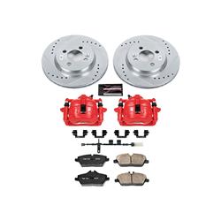 PowerStop Z23 Evolution Sport Brake Upgrade Kits with Calipers for 2011-2015 COOPER - KC6739