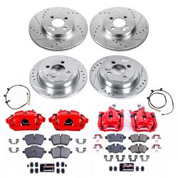 PowerStop Z23 Evolution Sport Brake Upgrade Kits with Calipers for 2012-2015 COOPER - KC6742