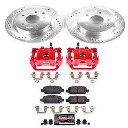 PowerStop Z23 Evolution Sport Brake Upgrade Kits with Calipers for 2011-2025 LEAF, 2014-2020 ROGUE, 2017-2022 ROGUE SPORT - KC6761A