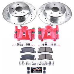 PowerStop Z23 Evolution Sport Brake Upgrade Kits with Calipers for 1999-2003 RX300 - KC6784