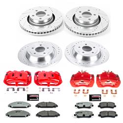 PowerStop Z26 Street Warrior Brake Upgrade Kits with Calipers for 2015-2019 MUSTANG - KC6808-26
