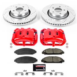 PowerStop Z23 Evolution Sport Brake Upgrade Kits with Calipers for 2015-2019 MUSTANG - KC6808
