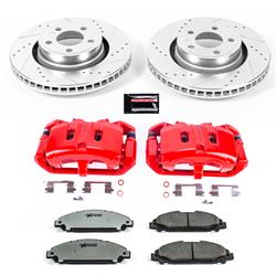 PowerStop Z26 Street Warrior Brake Upgrade Kits with Calipers for 2015-2020 MUSTANG - KC6809-26
