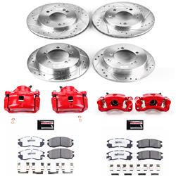 PowerStop Z26 Street Warrior Brake Upgrade Kits with Calipers KC683-26