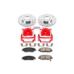 PowerStop Z23 Evolution Sport Brake Upgrade Kits with Calipers for 2001-2005 CIVIC - KC690A