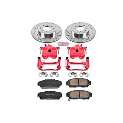PowerStop Z23 Evolution Sport Brake Upgrade Kits with Calipers for 1993-1995 CIVIC, 1994-2001 INTEGRA - KC692