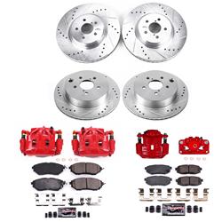 PowerStop Z23 Evolution Sport Brake Upgrade Kits with Calipers for 2014-2018 FORESTER - KC6931A