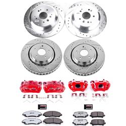 PowerStop Z36 Truck and Tow Brake Upgrade Kits with Calipers for 2014-2016 MDX - KC6956-36