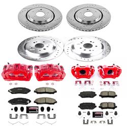 PowerStop Z23 Evolution Sport Brake Upgrade Kits with Calipers for 2014-2016 MDX - KC6956
