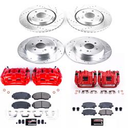 PowerStop Z23 Evolution Sport Brake Upgrade Kits with Calipers for 2015-2017 ODYSSEY - KC6958