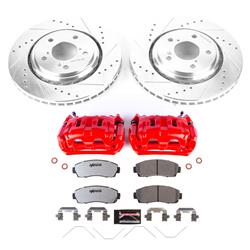 PowerStop Z26 Street Warrior Brake Upgrade Kits with Calipers for 2015-2017 ODYSSEY - KC6959-26