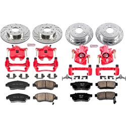 PowerStop Z23 Evolution Sport Brake Upgrade Kits with Calipers for 1994-1997 CIVIC DEL SOL - KC695