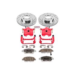 PowerStop Z26 Street Warrior Brake Upgrade Kits with Calipers for 2003-2005 CIVIC - KC696-26