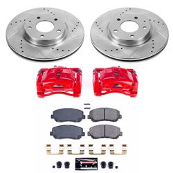 PowerStop Z23 Evolution Sport Brake Upgrade Kits with Calipers for 2013-2015 CX-5 - KC6967