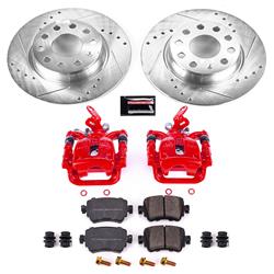 PowerStop Z23 Evolution Sport Brake Upgrade Kits with Calipers KC7053