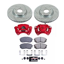 PowerStop Z23 Evolution Sport Brake Upgrade Kits with Calipers for 2015 SONATA - KC7083