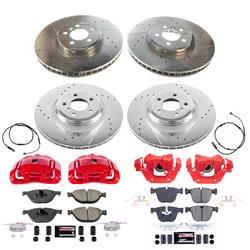 PowerStop Z23 Evolution Sport Brake Upgrade Kits with Calipers KC7098