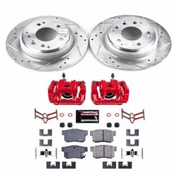 PowerStop Z23 Evolution Sport Brake Upgrade Kits with Calipers for 1996-1999 OASIS, 1995-1998 ODYSSEY, 1996-1998 RL - KC709