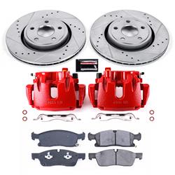 PowerStop Z23 Evolution Sport Brake Upgrade Kits with Calipers for 2016-2019 GRAND CHEROKEE - KC7133