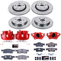 PowerStop Z23 Evolution Sport Brake Upgrade Kits with Calipers KC7136