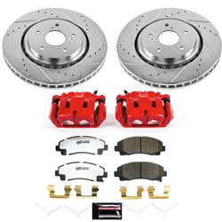 PowerStop Z26 Street Warrior Brake Upgrade Kits with Calipers for 2015-2020 TLX - KC7214-26