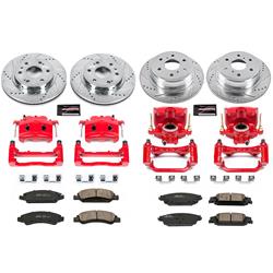 PowerStop Z23 Evolution Sport Brake Upgrade Kits with Calipers for 2015-2020 TAHOE - KC7225