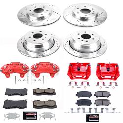 PowerStop Z23 Evolution Sport Brake Upgrade Kits with Calipers KC7228