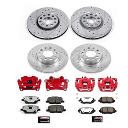 PowerStop Z36 Truck and Tow Brake Upgrade Kits with Calipers for 2016-2018 500X, 2015-2018 RENEGADE - KC7300-36