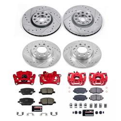 PowerStop Z23 Evolution Sport Brake Upgrade Kits with Calipers for 2016-2018 500X, 2015-2018 RENEGADE - KC7300